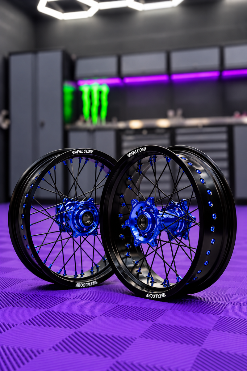 Jantes Supermotard 24H FALCO® compatibles YAMAHA