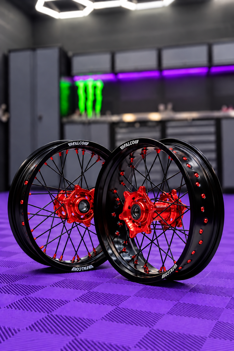 Jantes Supermotard 24H FALCO® compatibles HONDA
