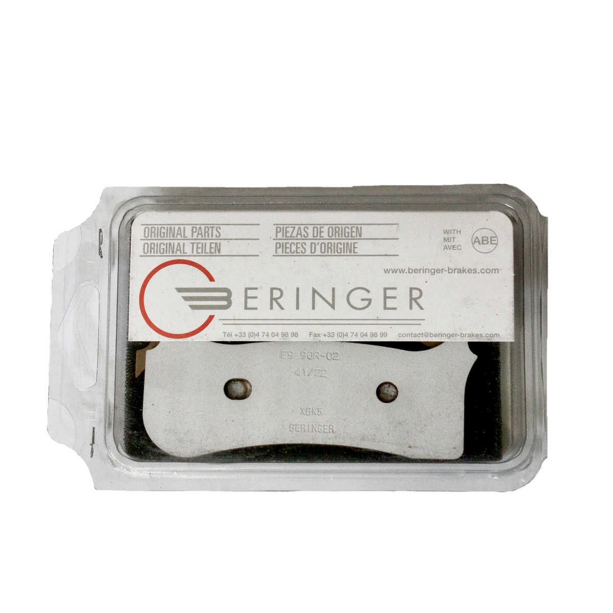 PLAQUETTES BERINGER